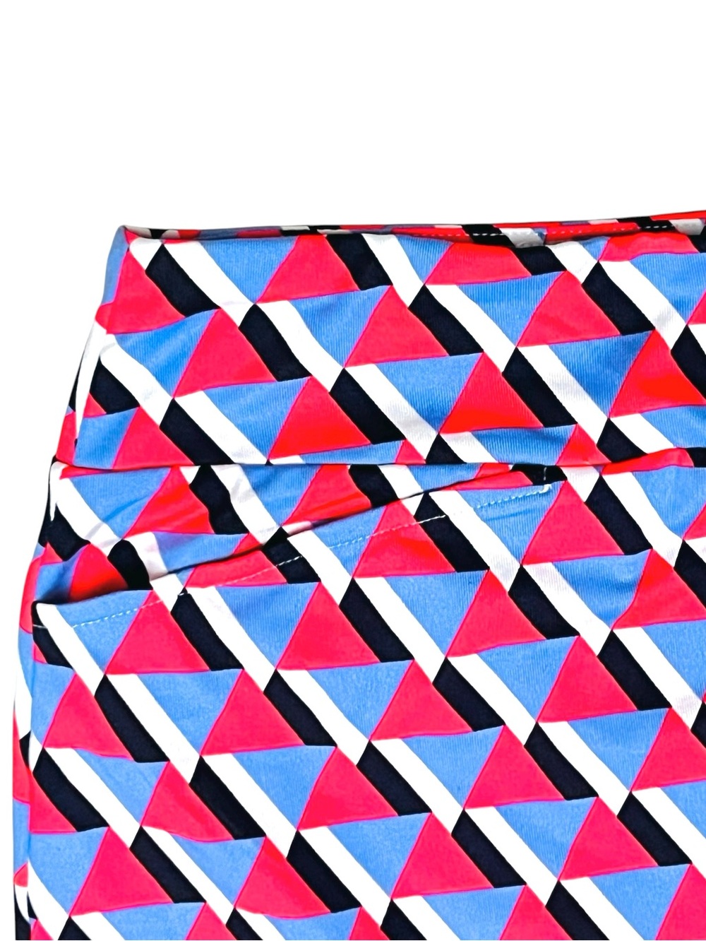 Tail Activewear Skirt Skort Neon/Coral Lilac Geo Pull On Pockets Golf Tennis S - Picture 3 of 9